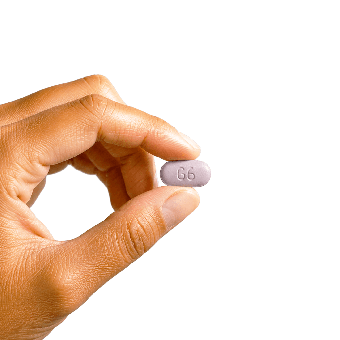 Foundayo 17.2 mg film-coated tablets - hand with pill image - Lyv
