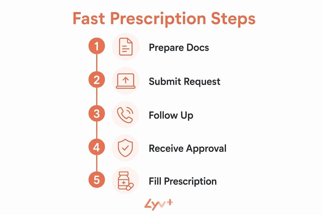 Fast Prescription Steps - Lyv Pharmacy