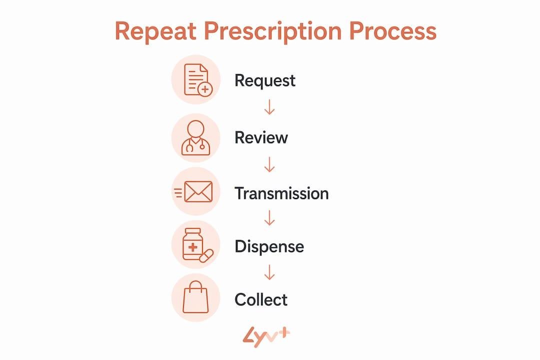 What happens after you submit your repeat prescription request - lyv pharmacy